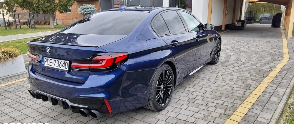 BMW Seria 5 cena 165000 przebieg: 140000, rok produkcji 2017 z Krzeszowice małe 781